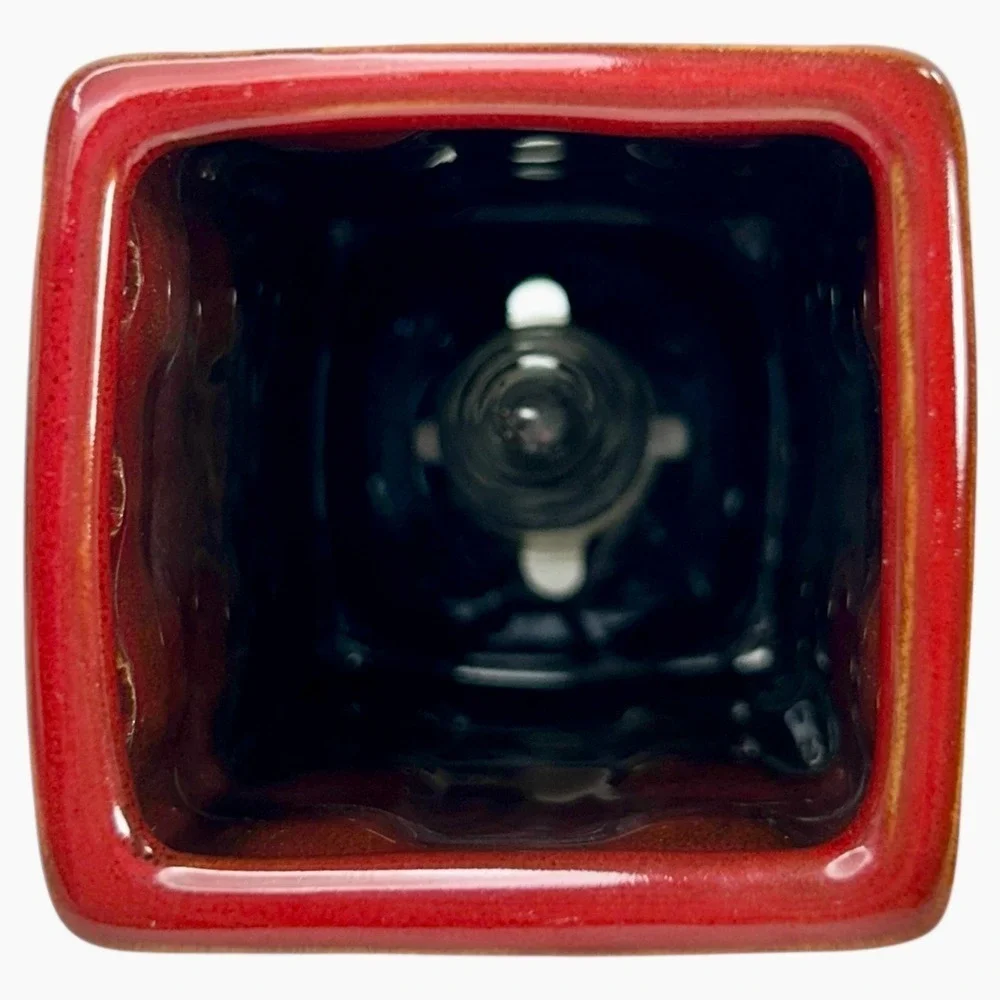 Hallmark Fragranced Wax Melt Outlet Warmer Wall Plug In Red Ceramic Box New